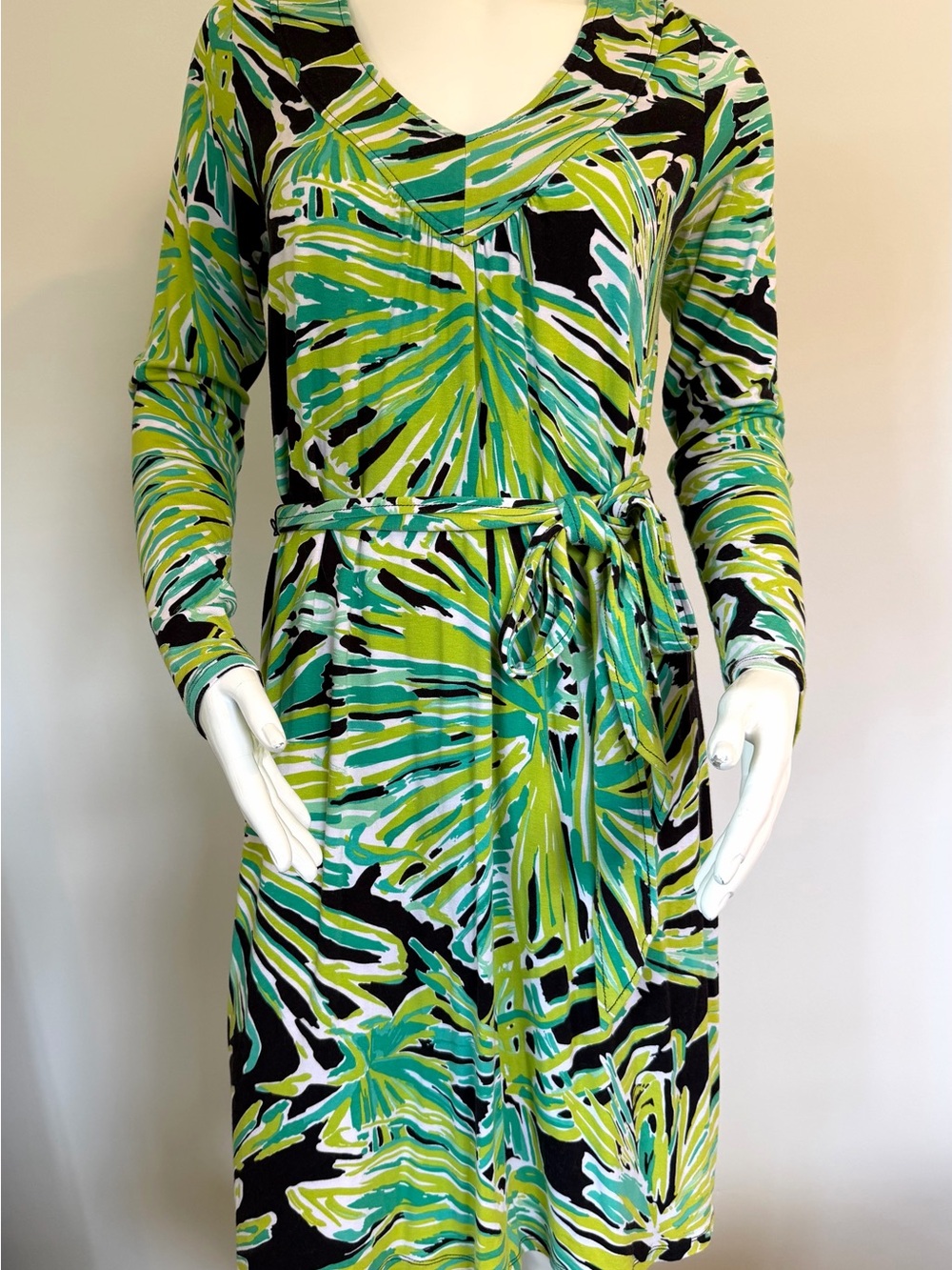 Lilly Pulitzer Westerly Greens With Envy Dress Large